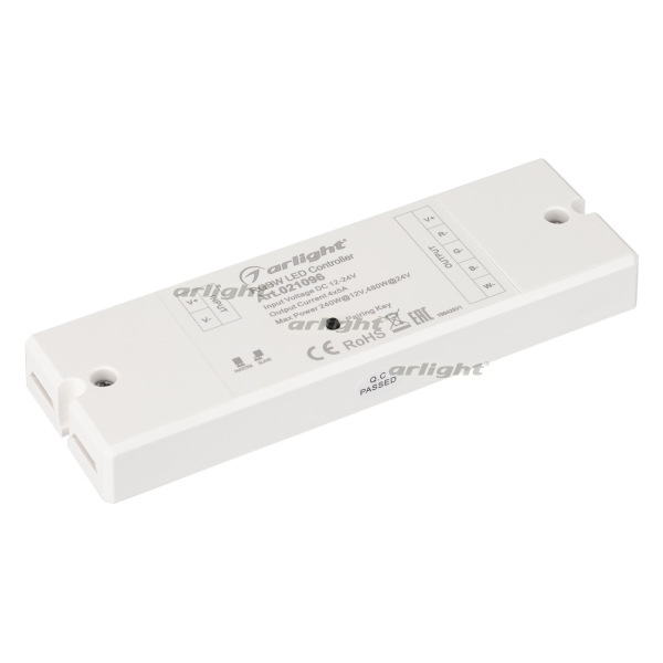 Миниатюра - Контроллер SR-2839W White (12-24 В,240-480 Вт,RGBW,ПДУ сенсор)) (Arlight, IP20 Пластик, 1 год) 021096