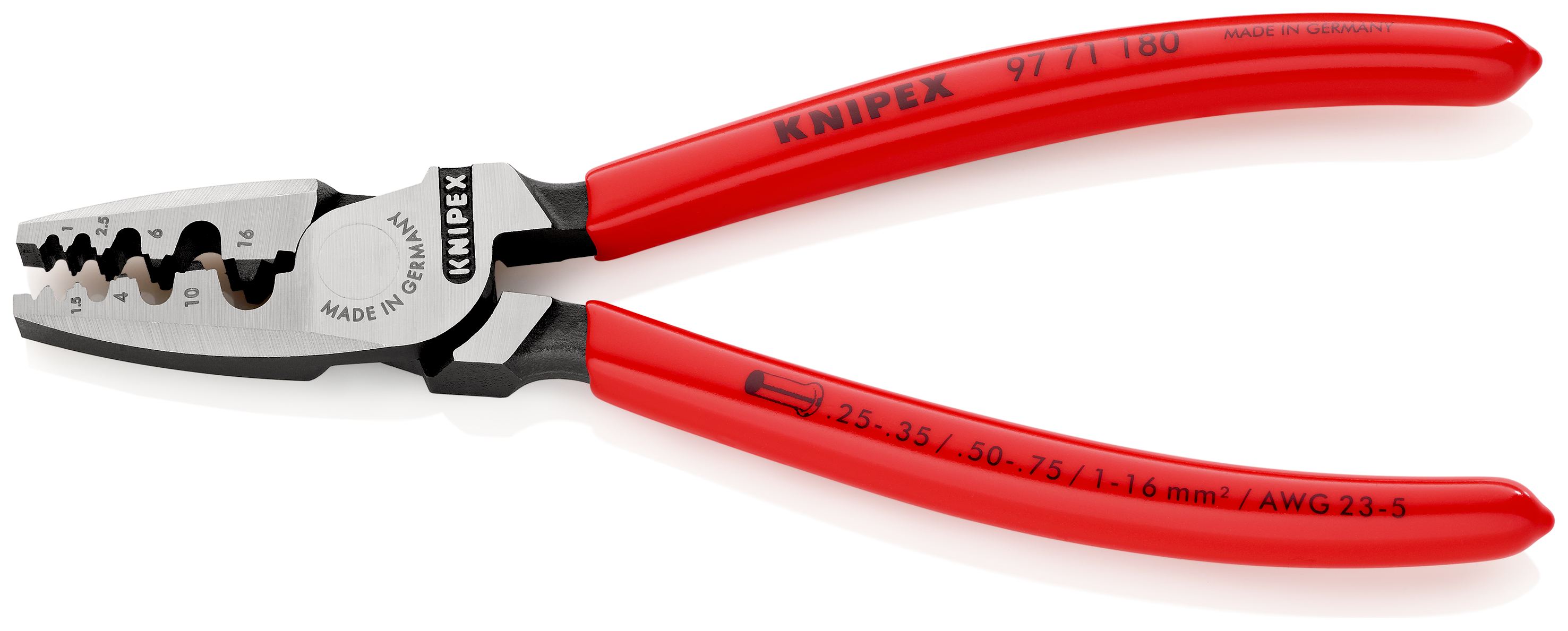 Ручной обжимник knipex kn-9771180