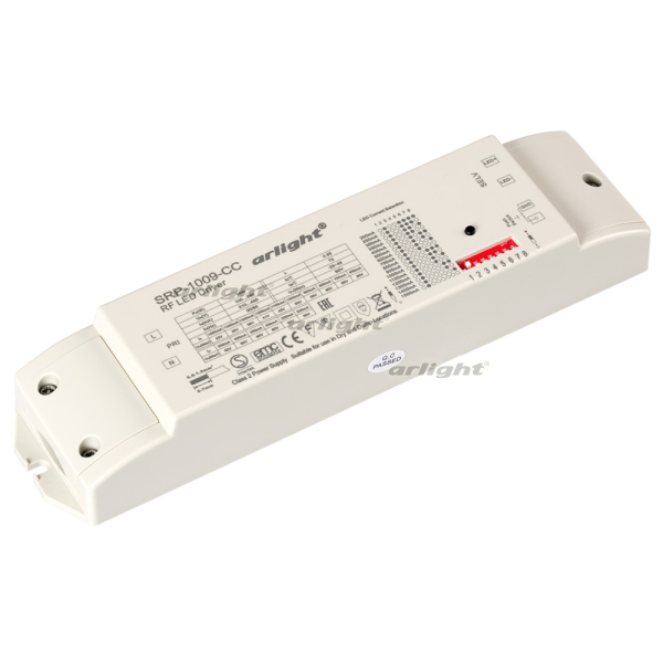 Миниатюра - Диммер тока SR-P-1009-50W (220V, 200-1500mA) (Arlight, IP20 Пластик, 3 года) 019792