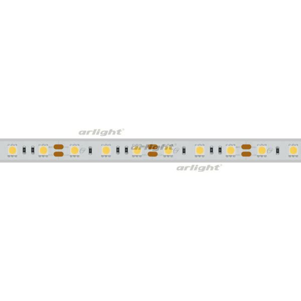 Миниатюра - Лента RTW 2-5000PW 12V White6000 2x (5060, 300 LED, LUX) (Arlight, 14.4 Вт/м, IP66) 016169