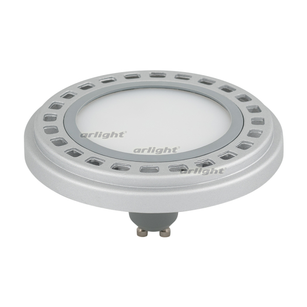 Лампа AR111-UNIT-GU10-15W-DIM Warm3000 (WH, 120 deg, 230V) (Arlight, Металл) 026890