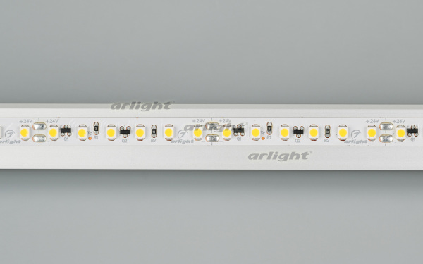 Лента RT-10000 24V Warm2700 2x (3528, 120 LED/m, 10m) (Arlight, 9.6 Вт/м, IP20) 025008