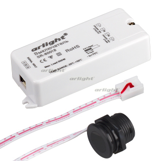 Миниатюра - ИК-датчик SR-8001B Black (220V, 500W, IR-Sensor) (Arlight, -) 020209