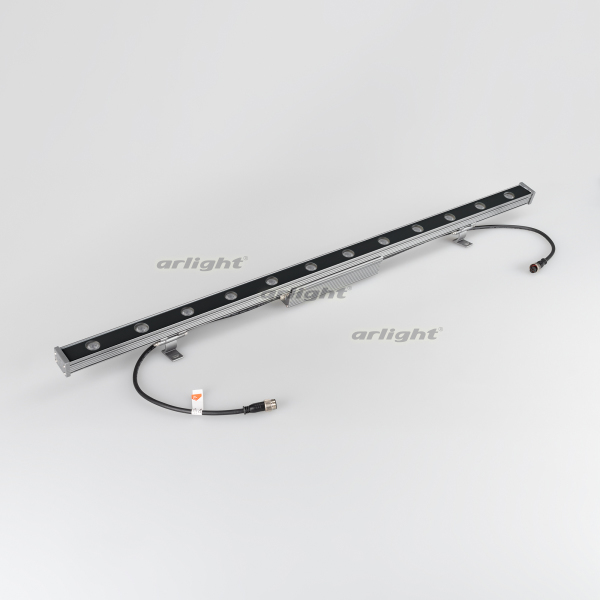Светодиодный прожектор AR-LINE-1000XS-12W-220V Warm (Grey, 30 deg) (Arlight, Закрытый) 024336