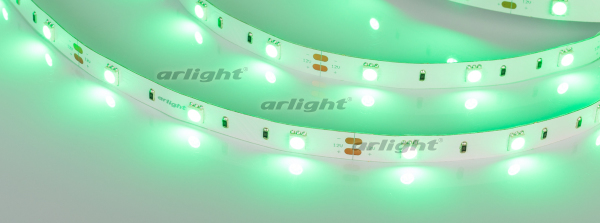 Миниатюра - Лента RT 2-5000 12V Green (5060, 150 LED, LUX) (Arlight, 7.2 Вт/м, IP20) 010593