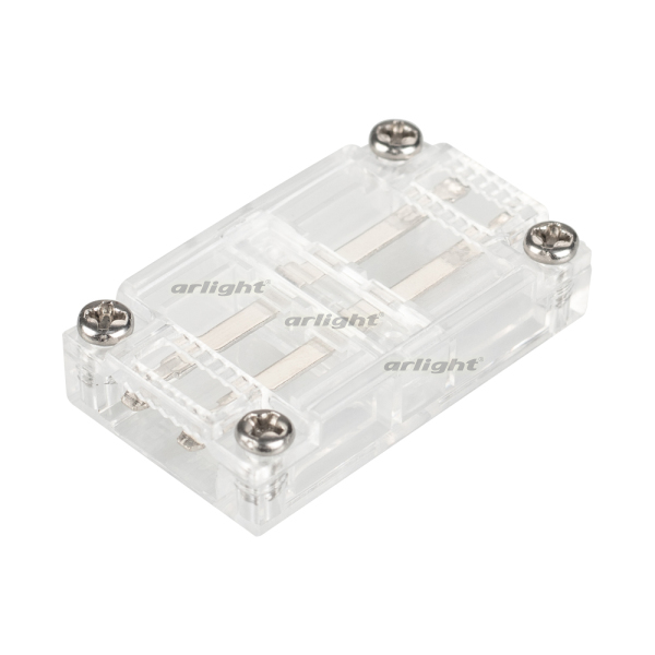 Коннектор прямой для ленты ARL-50000PV (15.5x6mm) прозрачный (Arlight, Пластик) 027067
