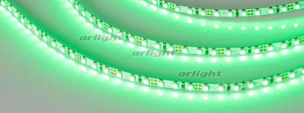 Миниатюра - Лента RT 2-5000 12V Green 5mm 2x (3528, 600 LED, LUX) (Arlight, 9.6 Вт/м, IP20) 015007