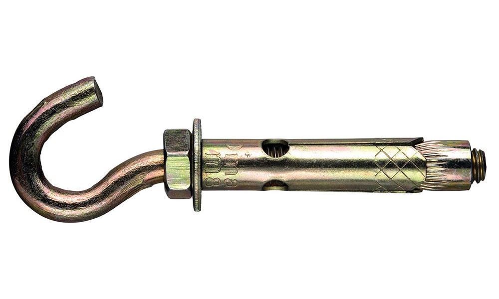 Миниатюра - Анкерный болт с крюком М8 10х60 (50шт/уп) Промрукав
