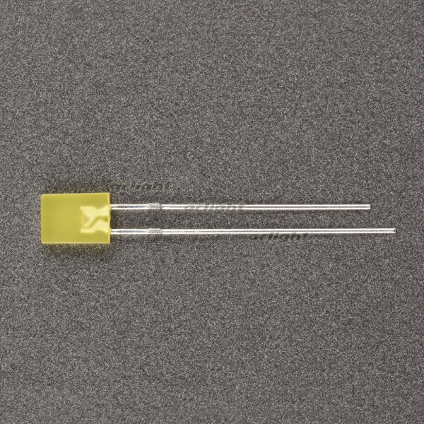 Светодиод ARL-2507UYD-450mcd (Arlight, 2x5мм (прямоугольный)) 004190