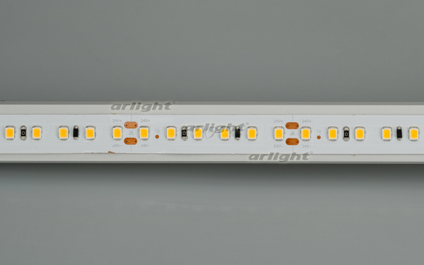 Миниатюра - Лента IC2-20000 24V Warm2700 2x 12mm (2835, 120 LED/m, Long) (Arlight, 9.6 Вт/м, IP20) 024593