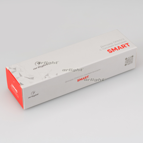 Декодер SMART-K19-DMX (12-48V, 4x350mA) (Arlight, IP20 Пластик, 5 лет) 023827