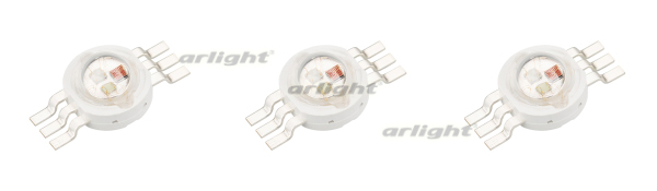 Мощный светодиод ARPL-24W-EPA-5060-RGB (350mA) (Arlight, Power LED 50x50мм) 019060